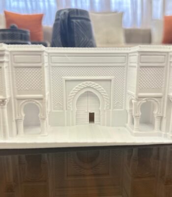 3D-Printed Model of Bab El Mansour