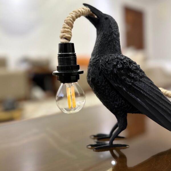 Crow Lamp 