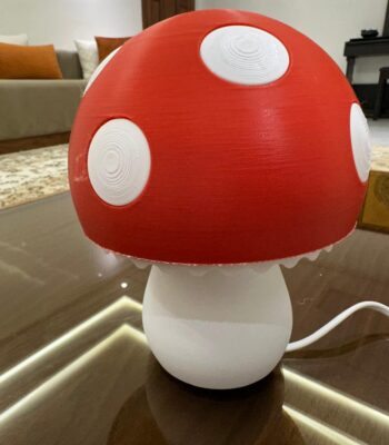 Veilleuse 3D LED Champignon