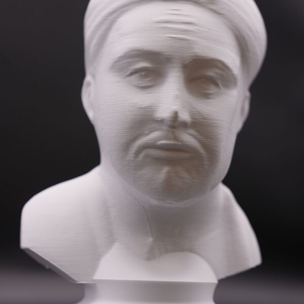 Buste Légendaire d’Abd el-Krim al-Khattabi – Impression 3D Haute Précision