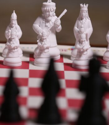 Échiquier Gnawa 3D