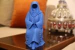 Statue Woman Djellaba Niqab