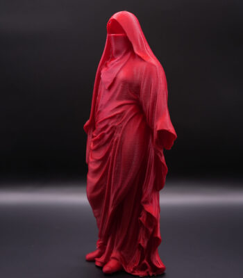 Statue Femme Hayek Jebli – Hommage Émotionnel au Patrimoine du Nord Marocain (25 cm)