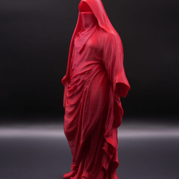 Statue Femme Hayek Jebli – Hommage Émotionnel au Patrimoine du Nord Marocain (25 cm)