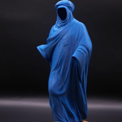 Statue Homme Darâa Sahraoui – Prestance et Héritage du Sud Marocain (25 cm)