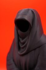 Stunning Elegant Statue Woman Djellaba Niqab (25 cm)