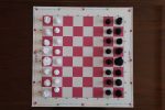 Graceful Elegant Gnawa 3D Chessboard – Moroccan Artistic Chess Set by 3DGIFI