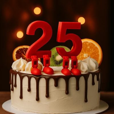 Articulated 3D Numbers