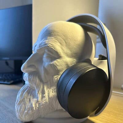 God of War Bust Gamer Stand