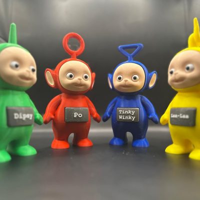 Teletubbies 3D Figurine – Full-Color PLA (15 cm)