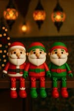 Père Noël Figurines Articulées