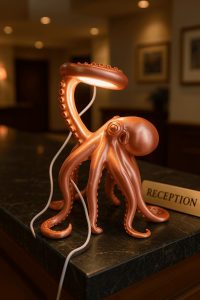 Octopus 3D Lamp