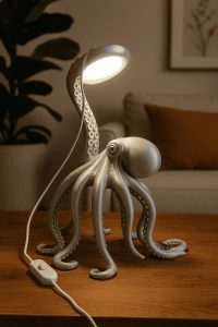 Octopus 3D Lamp