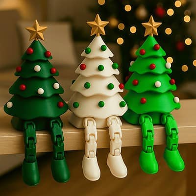 3D Articulated Christmas Tree